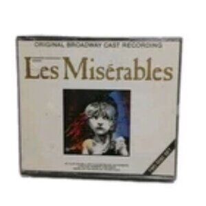 Les Miserables Original Broadway Cast Recordings Warner Bros. 2 CD